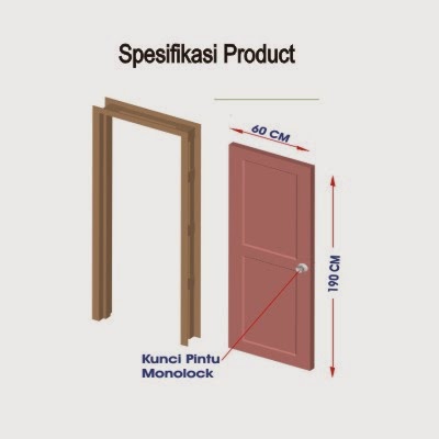 Cara Membuat Ukuran  Pintu  Kamar Mandi Rumah  Minimalis  