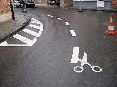 Curiosidades. Arte callejero. HUMOR INTELIGENTE