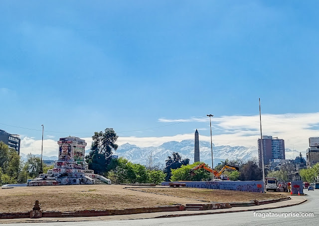 Monumento ao General Baquedano, Santiago do Chile