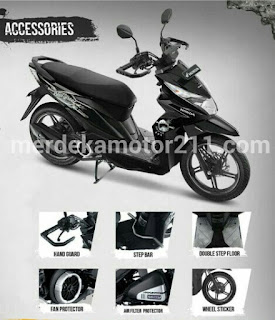 AKSESORIS HONDA NEW BEAT STREET ESP