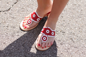 red and white jack rogers, red and white shoes