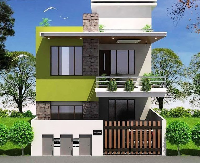 rumah tingkat minimalis