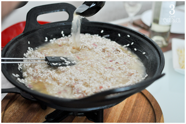 risoto cogumelos receita