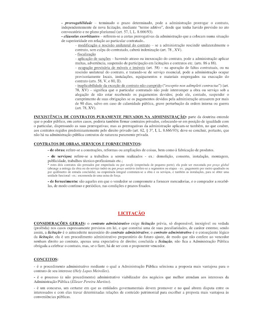 APOSTILA DE DIREITO ADMINISTRATIVO PARA CONCURSOS