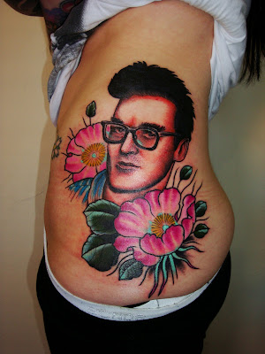 Stacey is one of my work mates, she does killer tattoos and loves Morrisey.