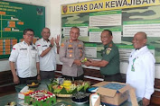 HUT ke 78 TNI, Polres Tanggamus Berikan Surprise ke Kodim dan Koramil.