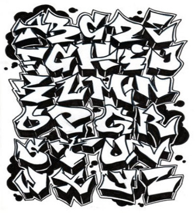 Graffiti Alphabet 