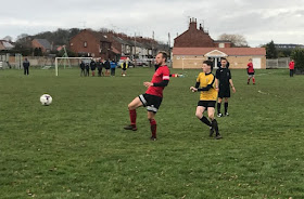 Football action from the sem-final between Barnetby United and Epworth Town Colts Blues  on Saturday, January 26, 2019 - see Nigel Fisher's Brigg Blog
