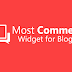 Blogger Most Commented Widget with Awesome Look