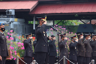 Polres Inhil Gelar Upacara Peringatan Hari Kesaktian Pancasila