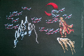 Castlevania вышивка, схема кастельвания, своими руками, cross stitch pattern