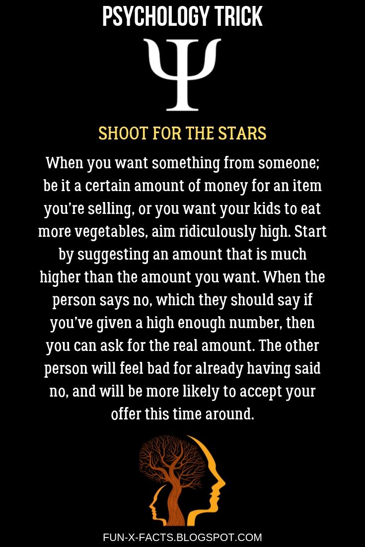 Shoot for the Stars - Best Psychology Tricks