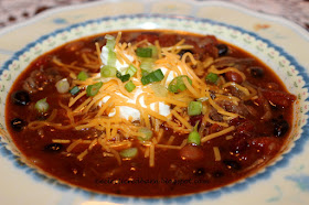 Eclectic Red Barn: Loaded Beef Chili