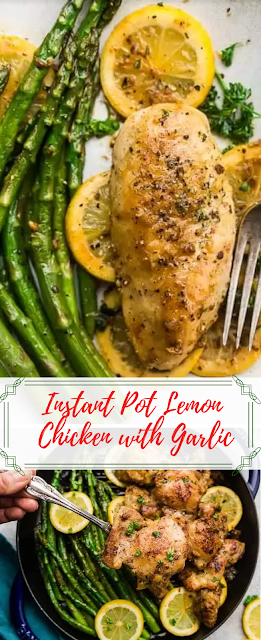 Instant Pot Lemon Chicken with Garlic