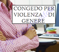 congedo per donne vittime di violenza di genere