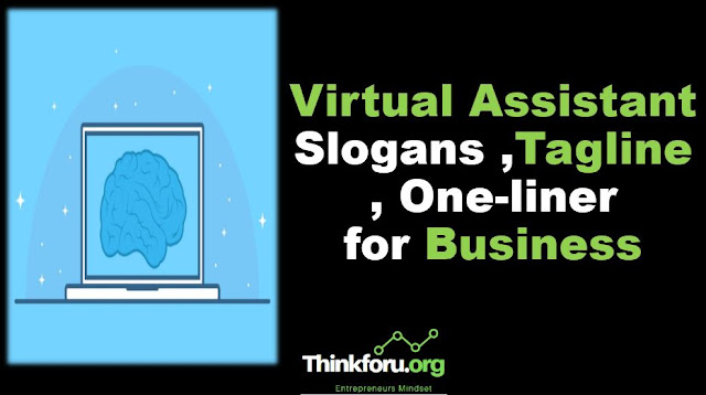 Cover Image of Virtual assistant slogans :  745+ Best Catchy Unique [ Virtual assistant slogans ] , Taglines , One-liners , Social media Caption , title , bio and many more