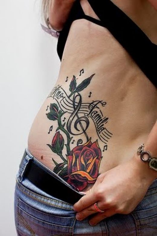 music tattoos for guys