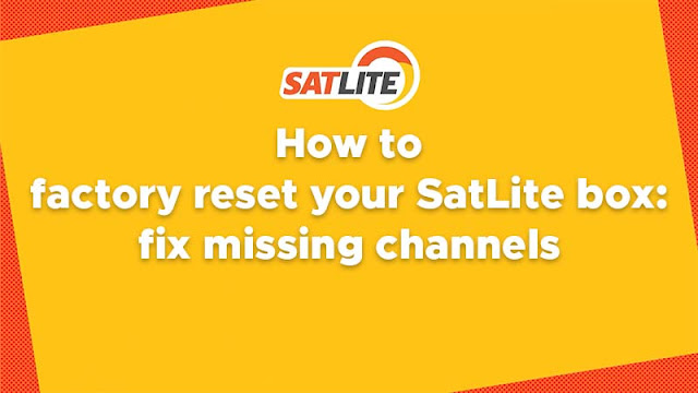 How to factory reset your SatLite box: fix missing channels