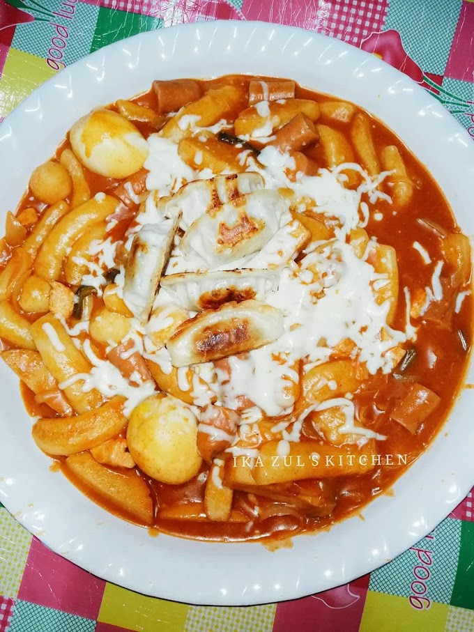 Resepi Cheese Tteokbokki