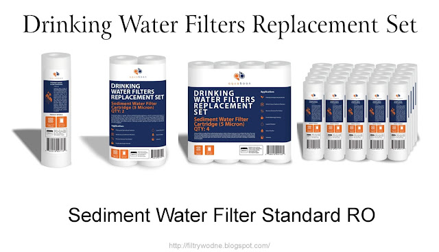 Drinking Water Filters Replacement Set