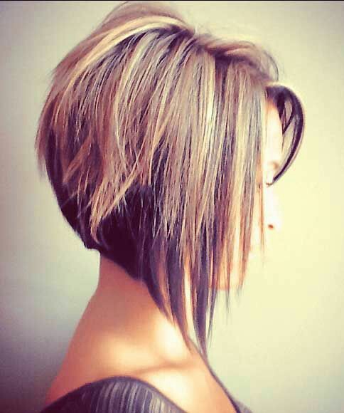 Elegant bob hairstyle 