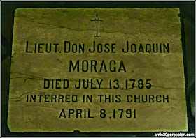 Tumba José Joaquin Moraga en la Misión Dolores, San Francisco