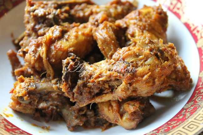 Rendang Ayam Sedap dan Tahan Lama Azie Kitchen - Azie Kitchen