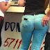 Mature with great ass in jeans