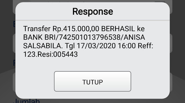 Testimoni Pengiriman Benih Padi Cakrabuana 04 - 90 HST @10kg ke Yogyakarta