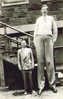 freakishly tall man