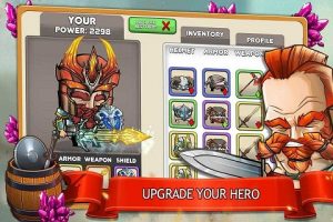 Download Game Tiny Gladiators Mod v1.1.7 Unlimited Gems Apk Android Terbaru 2017