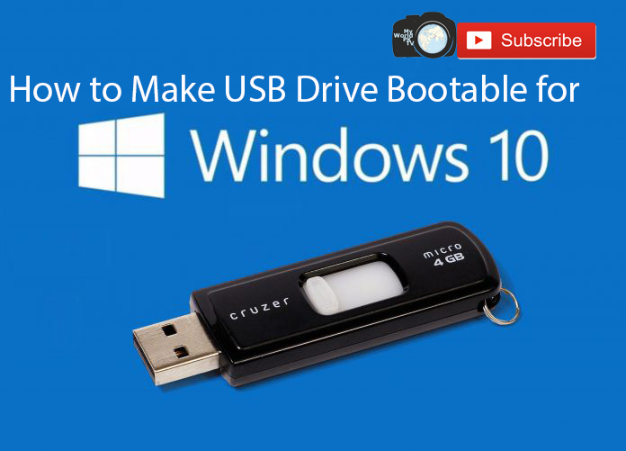 How to Create a Windows 10 USB Bootable Easy ~ AJK Soft
