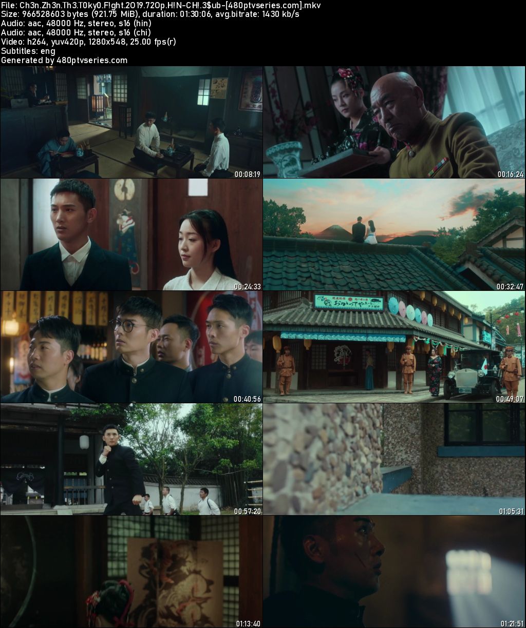 Watch Online Free Chen Zhen: The Tokyo Fight (2019) Full Hindi Dual Audio Movie Download 480p 720p Web-DL