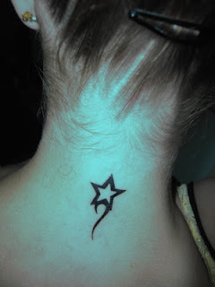 Neck Tattoo Ideas With Star Tattoo Designs With Image Neck Star Tattoos For Women Tattoo Gallery 4