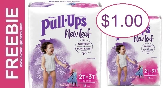 Huggies New Leaf Pull-ups CVS Deals 10/16-10/22