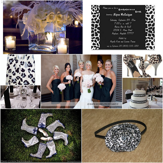 leopard print wedding