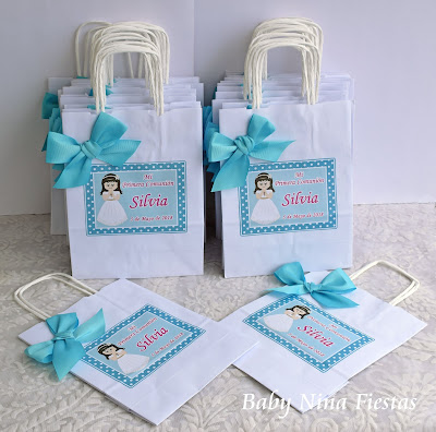 bolsas personalizadas comunión niña