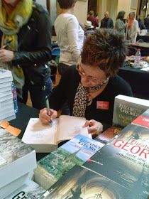 Elizabeth George : signatures aux Quais du polar, palais du commerce, mars 2015