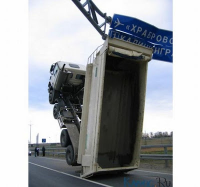 camión volquete accidente Dump Truck accident