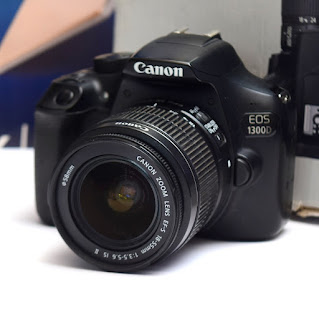 Jual Kamera Canon 1300D Lensa Kit Built-in Wi-Fi Fullset