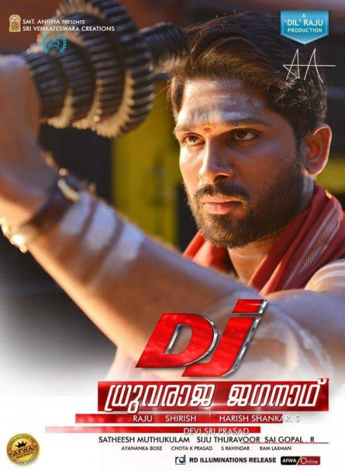   DJ Dhruvaraja Jagannadham (2017)Malayalam - 700MB - ESubs