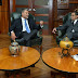 Magistrado Germán Mejía recibe director de la Defensa Pública de Chile