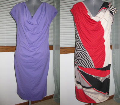 Site Blogspot  Dkny Dresses on Sharon Sews  The Easy Dkny Dress Is Underway  Vogue 1250