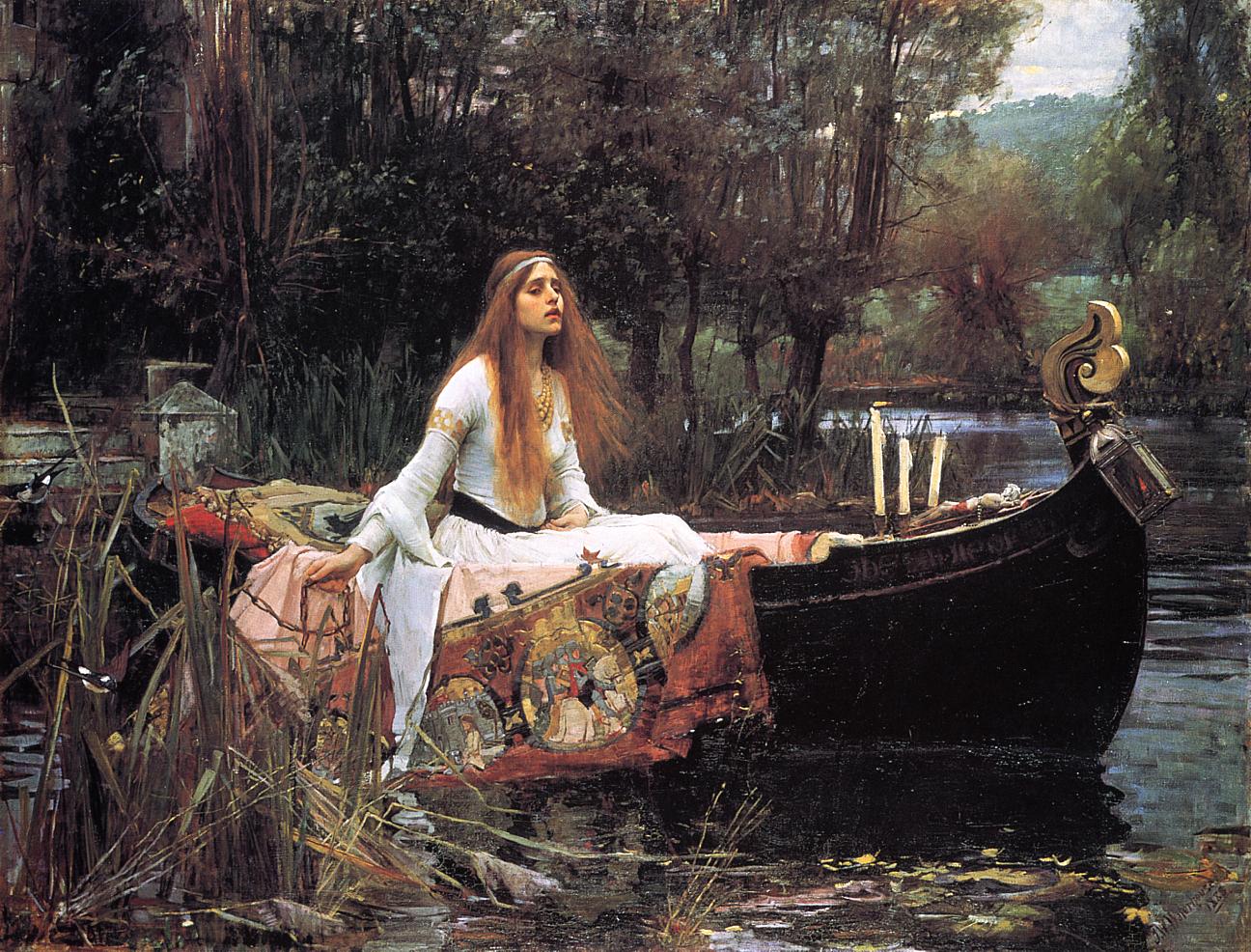 waterhouse lady shalott