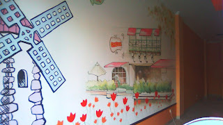 Jasa lukis dinding cafe, mural dinding, lukis dinding pemandangan, lukis dinding kamar anak, lukis dinding apartemen, lukis dinding hotel, lukis dinding 3 dimensi, lukis awan di plafon, lukis dome