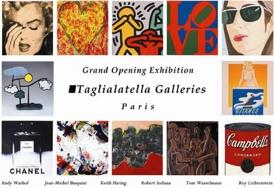 Galerie Taglialatella Paris Pop Picasso