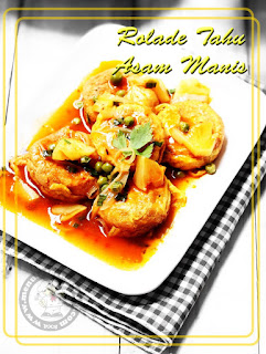 Resep Rolade Tahu Saus Asam Manis Sederhana