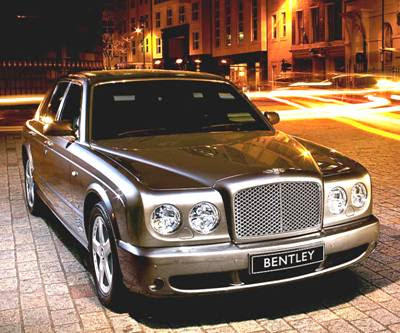 2007 Bentley Arnage R Size weight capacity Body Type Tourism