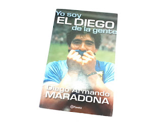 Buku Tanda Tangan Diego Armando Maradona Yo Soy El Diego De La Gente MRD001