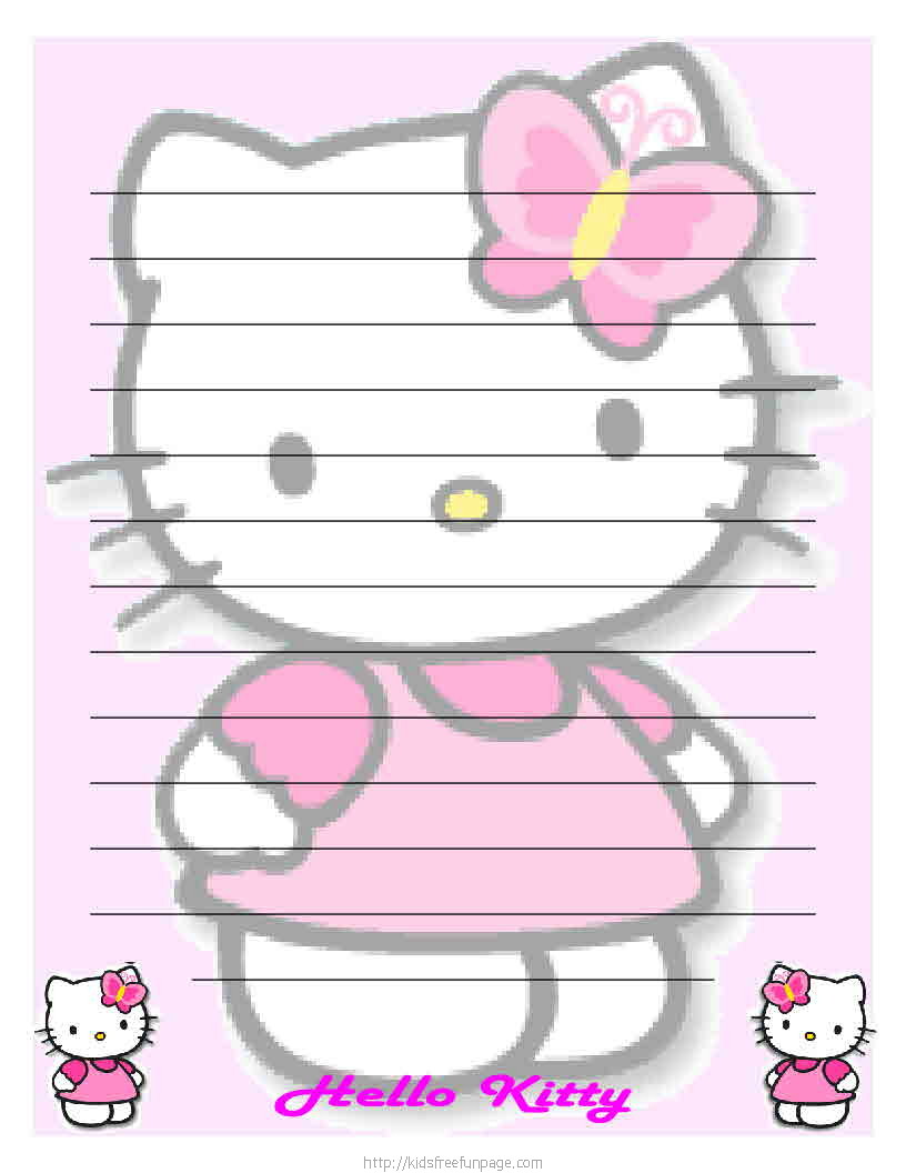 Hello Kitty Free Printables 4